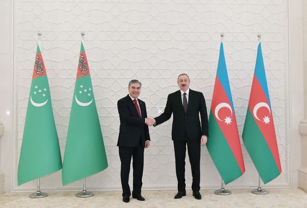 Official welcome ceremony held for President of Turkmenistan Gurbanguly Berdimuhamedov (PHOTO/VIDEO)