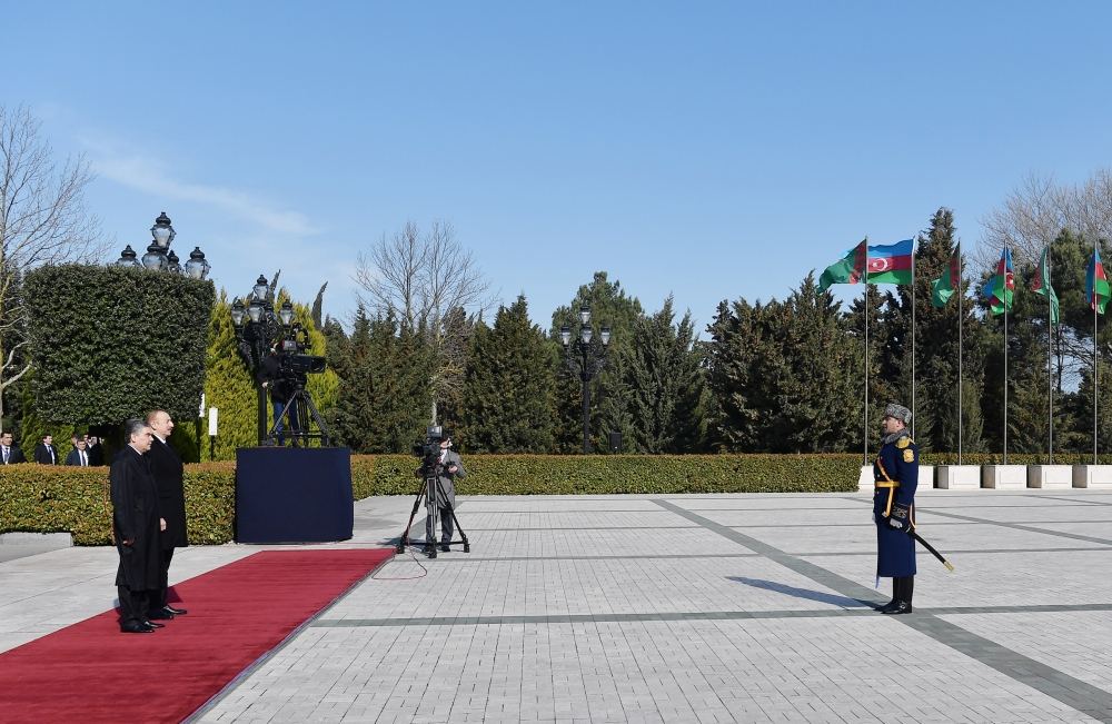Official welcome ceremony held for President of Turkmenistan Gurbanguly Berdimuhamedov (PHOTO/VIDEO)