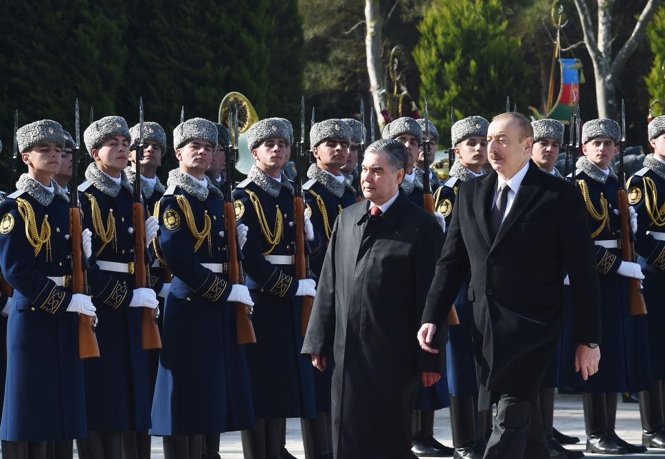 Official welcome ceremony held for President of Turkmenistan Gurbanguly Berdimuhamedov (PHOTO/VIDEO)