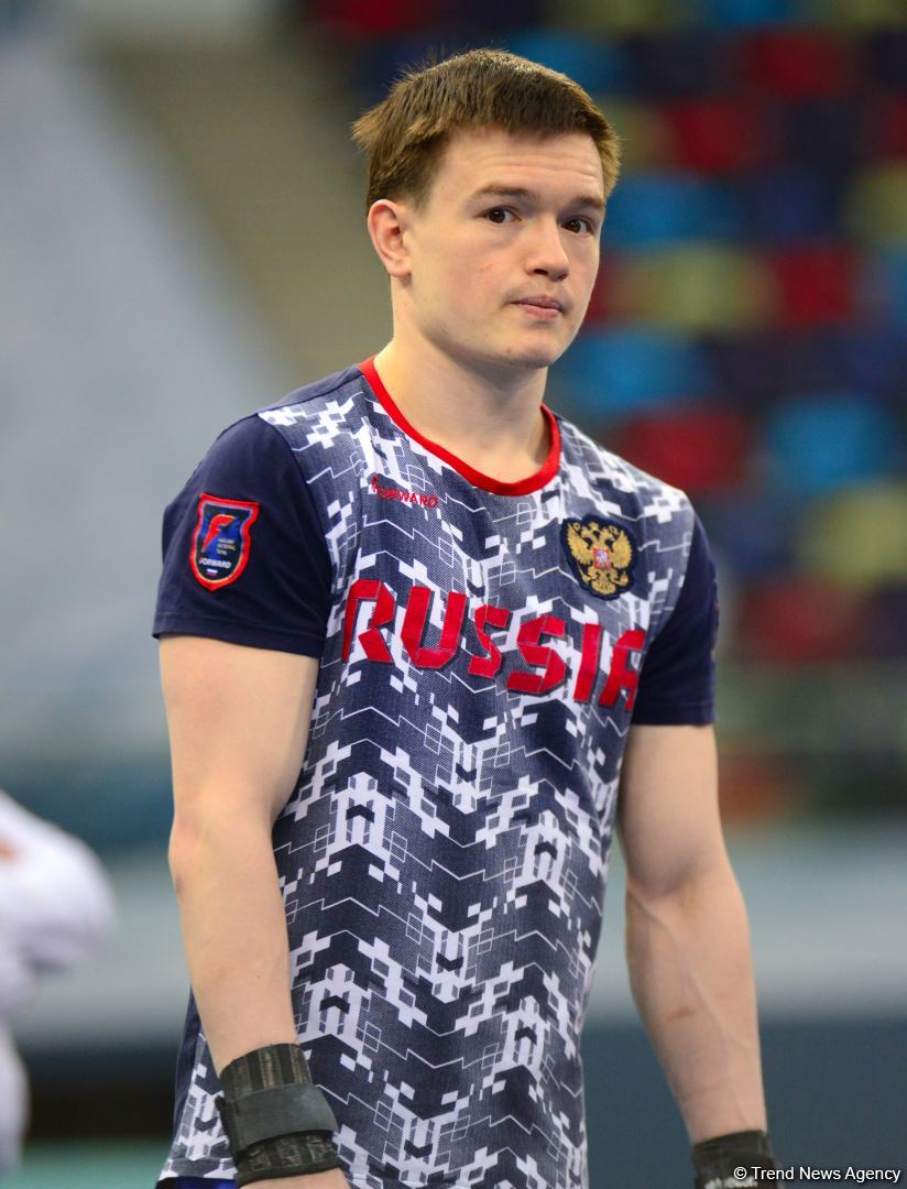 Podium training of athletes involved in FIG Artistic Gymnastics Apparatus World Cup underway at National Gymnastics Arena in Baku (PHOTO)