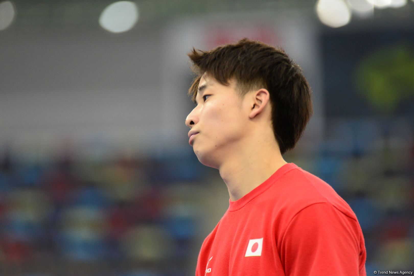 Podium training of athletes involved in FIG Artistic Gymnastics Apparatus World Cup underway at National Gymnastics Arena in Baku (PHOTO)