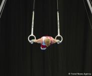 First day of FIG Artistic Gymnastics Apparatus World Cup kicks off in Baku (PHOTO)