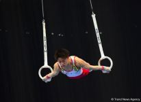 First day of FIG Artistic Gymnastics Apparatus World Cup kicks off in Baku (PHOTO)