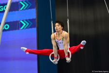First day of FIG Artistic Gymnastics Apparatus World Cup kicks off in Baku (PHOTO)