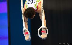 First day of FIG Artistic Gymnastics Apparatus World Cup kicks off in Baku (PHOTO)