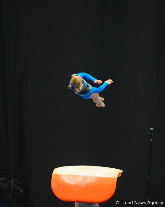 First day of FIG Artistic Gymnastics Apparatus World Cup kicks off in Baku (PHOTO)