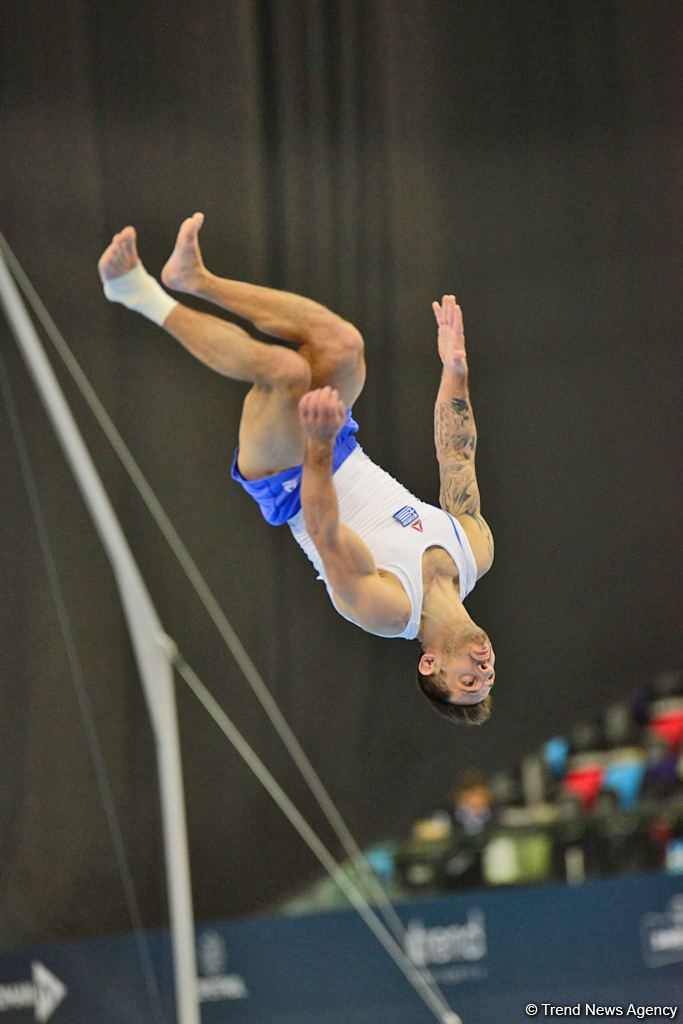 First day of FIG Artistic Gymnastics Apparatus World Cup kicks off in Baku (PHOTO)