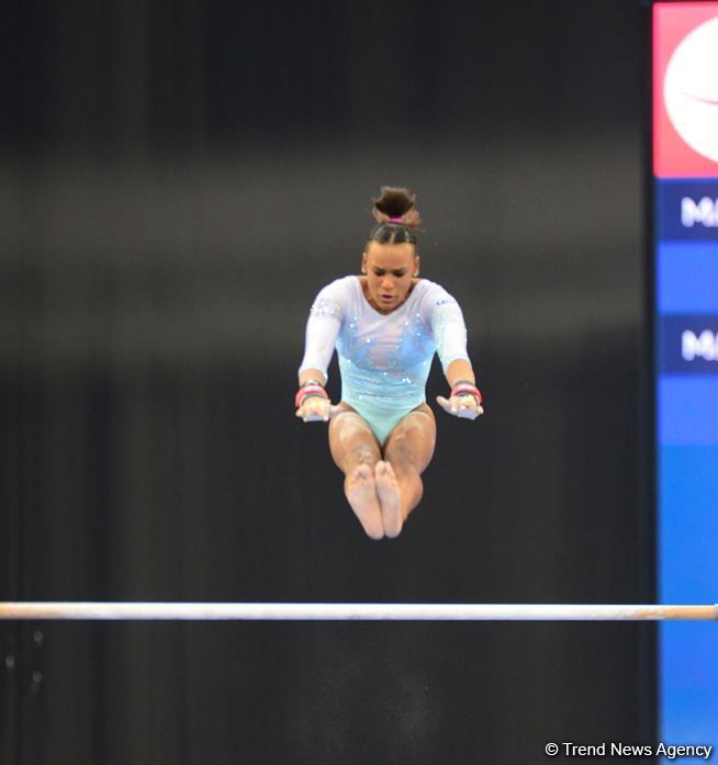 First day of FIG Artistic Gymnastics Apparatus World Cup kicks off in Baku (PHOTO)