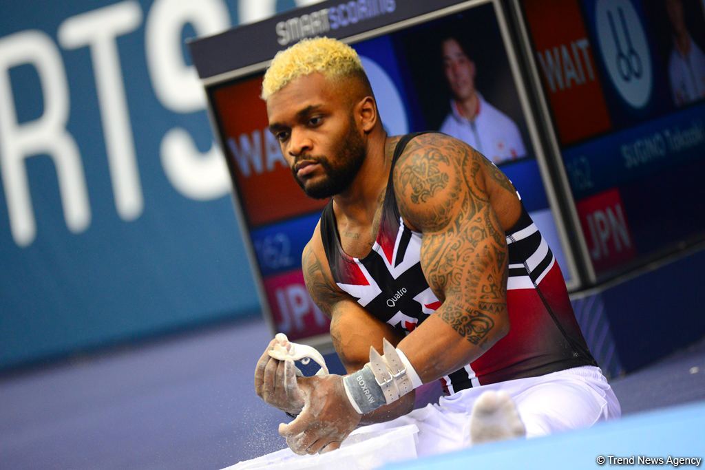 First day of FIG Artistic Gymnastics Apparatus World Cup kicks off in Baku (PHOTO)