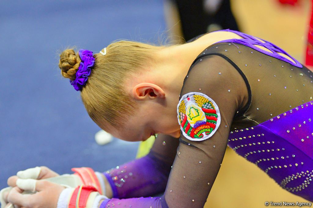 First day of FIG Artistic Gymnastics Apparatus World Cup kicks off in Baku (PHOTO)