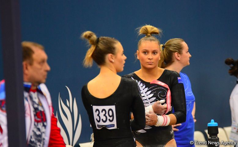 First day of FIG Artistic Gymnastics Apparatus World Cup kicks off in Baku (PHOTO)