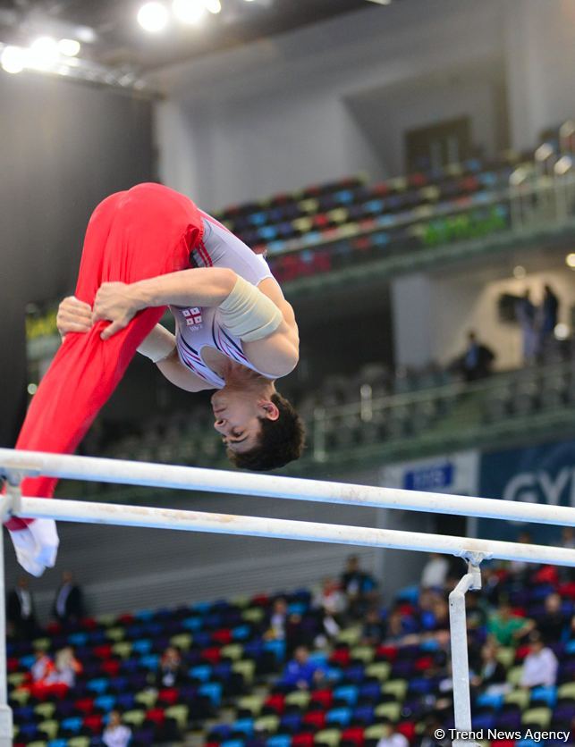 First day of FIG Artistic Gymnastics Apparatus World Cup kicks off in Baku (PHOTO)