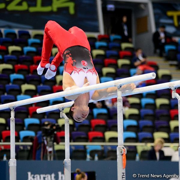 First day of FIG Artistic Gymnastics Apparatus World Cup kicks off in Baku (PHOTO)