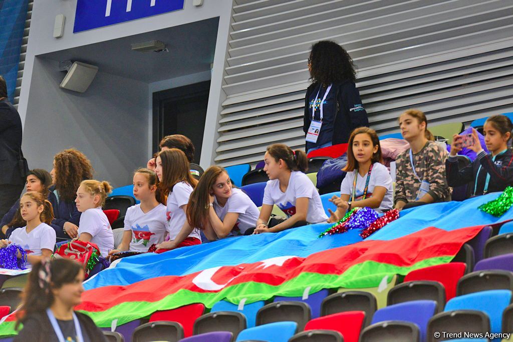 First day of FIG Artistic Gymnastics Apparatus World Cup kicks off in Baku (PHOTO)