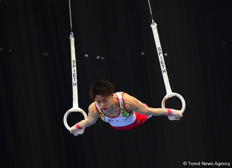 First day of FIG Artistic Gymnastics Apparatus World Cup kicks off in Baku (PHOTO)