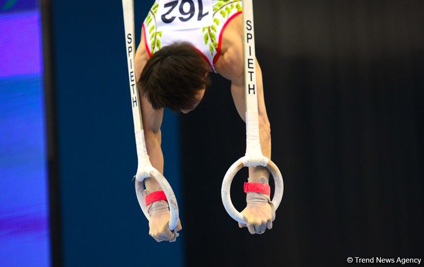 First day of FIG Artistic Gymnastics Apparatus World Cup kicks off in Baku (PHOTO)