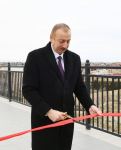 President Ilham Aliyev inaugurated Pirshaghi-Goradil-Novkhani-Sumgayit section of Absheron circular railway after renovation (PHOTO/VIDEO)