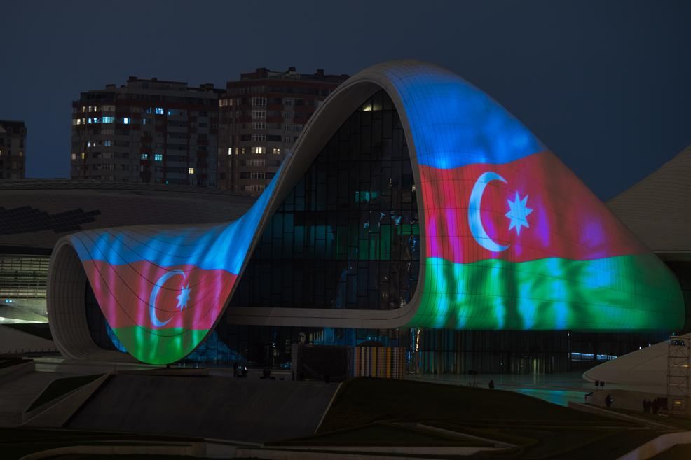 Azerbaijan's Heydar Aliyev Center supports countries where COVID-19 widespread (PHOTO/VIDEO) (UPDATE)