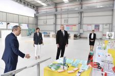President Ilham Aliyev, First Lady Mehriban Aliyeva attend opening of medical masks manufacturing enterprise in Sumgayit Chemical Industrial Park (PHOTO/VIDEO)