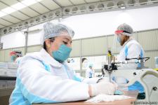 Azerbaijan launches production of medical masks (PHOTO/VIDEO) (UPDATE)