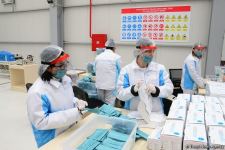 Azerbaijan launches production of medical masks (PHOTO/VIDEO) (UPDATE)