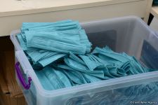Azerbaijan launches production of medical masks (PHOTO/VIDEO) (UPDATE)