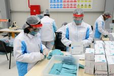 Azerbaijan launches production of medical masks (PHOTO/VIDEO) (UPDATE)