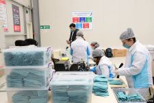 Azerbaijan launches production of medical masks (PHOTO/VIDEO) (UPDATE)