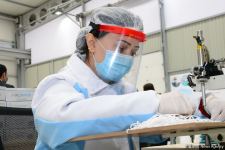 Azerbaijan launches production of medical masks (PHOTO/VIDEO) (UPDATE)