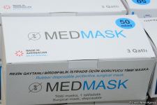 Azerbaijan launches production of medical masks (PHOTO/VIDEO) (UPDATE)