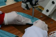 Azerbaijan launches production of medical masks (PHOTO/VIDEO) (UPDATE)