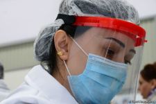 Azerbaijan launches production of medical masks (PHOTO/VIDEO) (UPDATE)