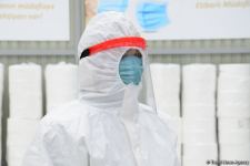 Azerbaijan launches production of medical masks (PHOTO/VIDEO) (UPDATE)