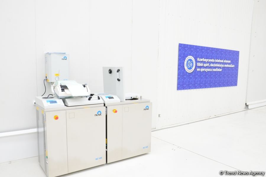 Azerbaijan launches production of medical masks (PHOTO/VIDEO) (UPDATE)