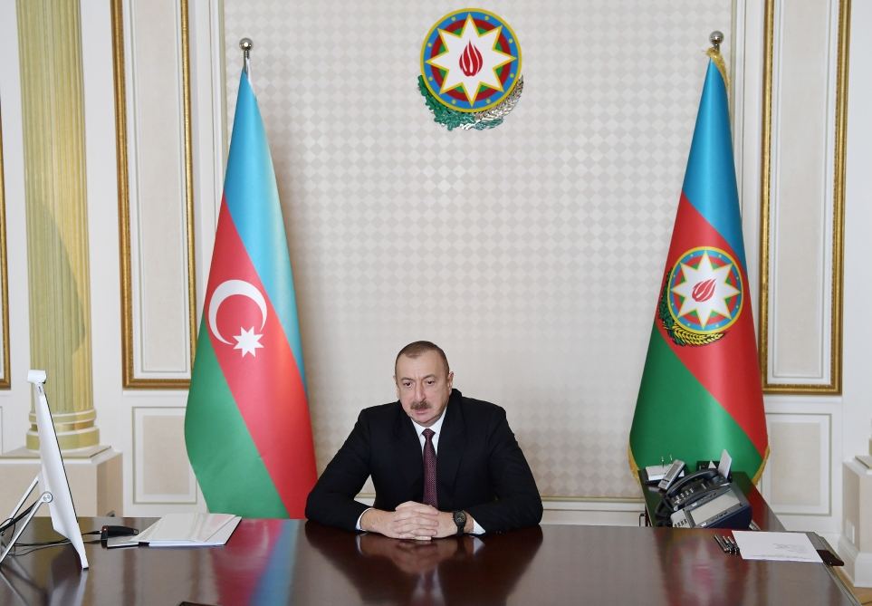 President Ilham Aliyev chaired meeting on 2020 Q1 socio-economic results through videoconference (PHOTO/VIDEO)