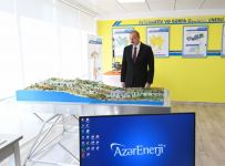 President Ilham Aliyev inaugurated newly-reconstructed main administrative, scientific, educational and laboratory complex of AzerEnergy OJSC (PHOTO)