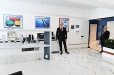 President Ilham Aliyev inaugurated newly-reconstructed main administrative, scientific, educational and laboratory complex of AzerEnergy OJSC (PHOTO)
