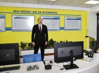 President Ilham Aliyev inaugurated newly-reconstructed main administrative, scientific, educational and laboratory complex of AzerEnergy OJSC (PHOTO)