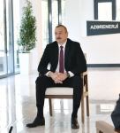 President Ilham Aliyev inaugurated newly-reconstructed main administrative, scientific, educational and laboratory complex of AzerEnergy OJSC (PHOTO)