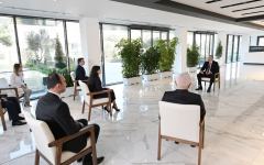 President Ilham Aliyev inaugurated newly-reconstructed main administrative, scientific, educational and laboratory complex of AzerEnergy OJSC (PHOTO)