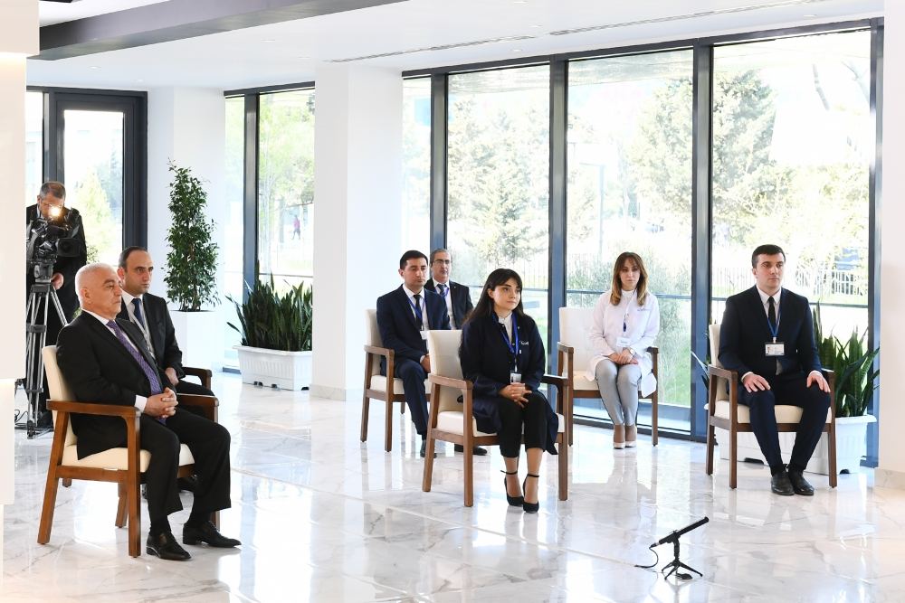 President Ilham Aliyev inaugurated newly-reconstructed main administrative, scientific, educational and laboratory complex of AzerEnergy OJSC (PHOTO)