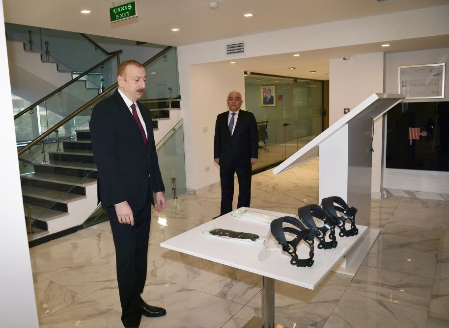 President Ilham Aliyev inaugurated newly-reconstructed main administrative, scientific, educational and laboratory complex of AzerEnergy OJSC (PHOTO)