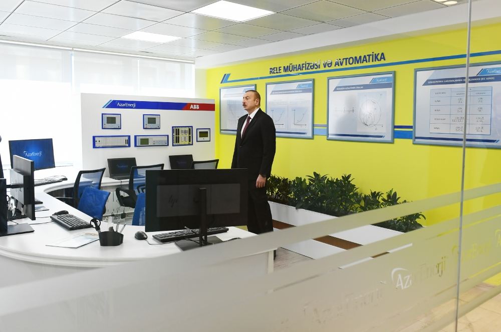 President Ilham Aliyev inaugurated newly-reconstructed main administrative, scientific, educational and laboratory complex of AzerEnergy OJSC (PHOTO)