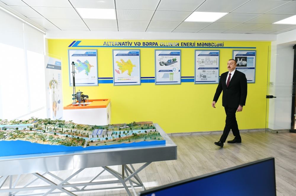 President Ilham Aliyev inaugurated newly-reconstructed main administrative, scientific, educational and laboratory complex of AzerEnergy OJSC (PHOTO)