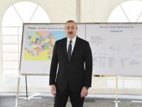 President Ilham Aliyev attended opening of main gas pipeline laid to Sumgayit (PHOTO/VIDEO)
