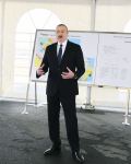 President Ilham Aliyev attended opening of main gas pipeline laid to Sumgayit (PHOTO/VIDEO)