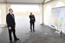 President Ilham Aliyev attended opening of main gas pipeline laid to Sumgayit (PHOTO/VIDEO)
