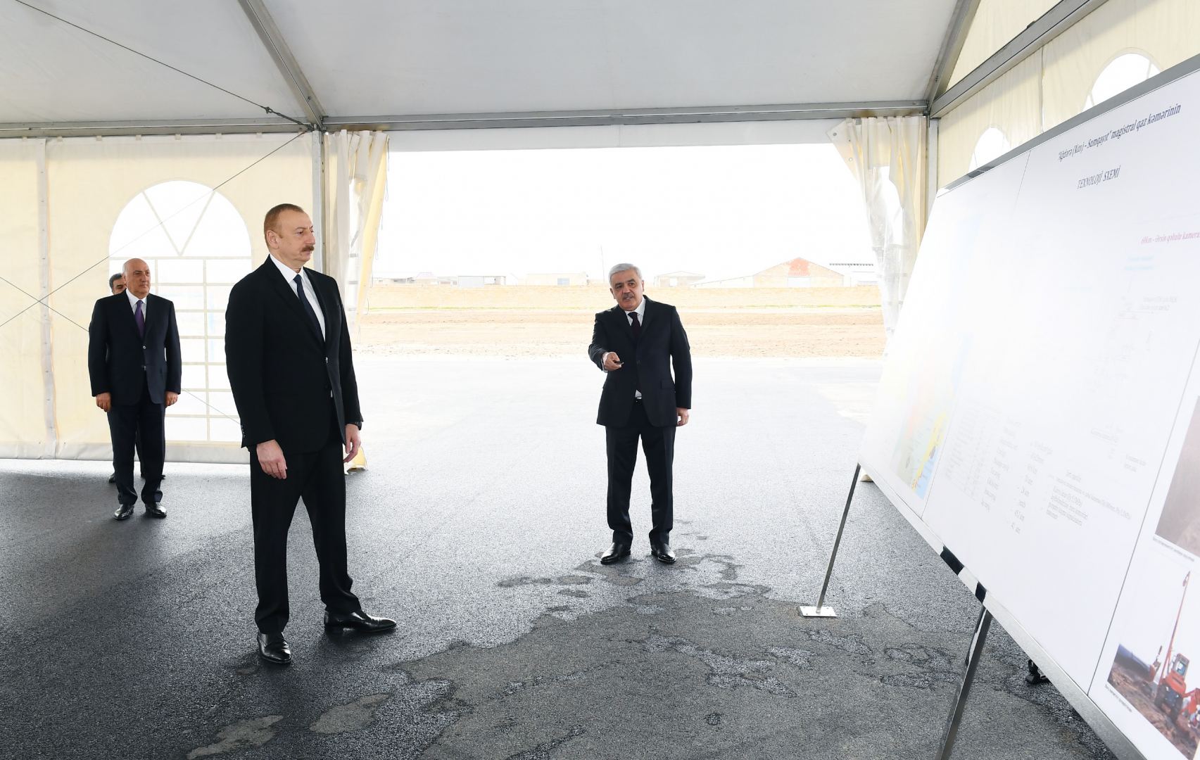 President Ilham Aliyev attended opening of main gas pipeline laid to Sumgayit (PHOTO/VIDEO)