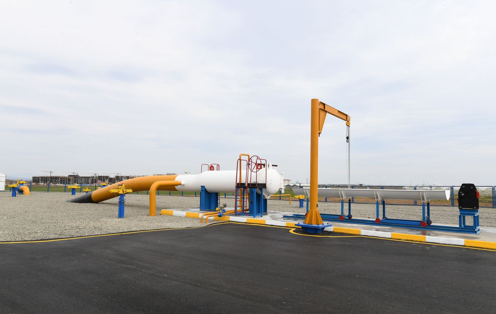President Ilham Aliyev attended opening of main gas pipeline laid to Sumgayit (PHOTO/VIDEO)