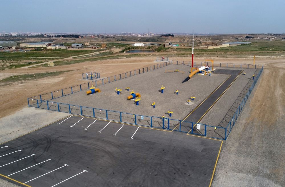 President Ilham Aliyev attended opening of main gas pipeline laid to Sumgayit (PHOTO/VIDEO)